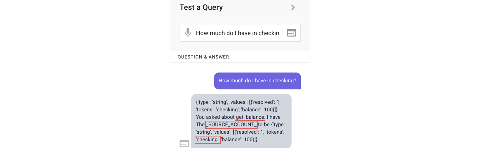 Get Balance Query