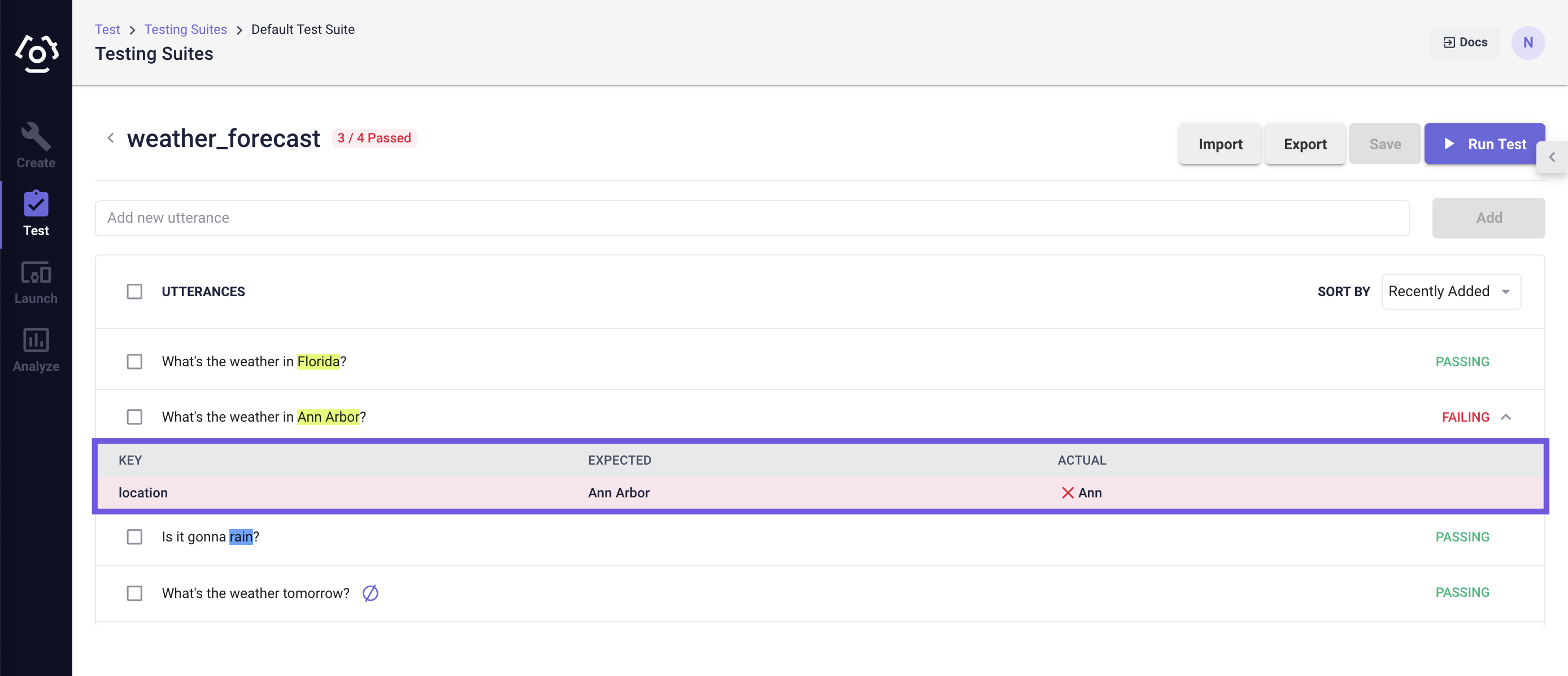 svp unit test result